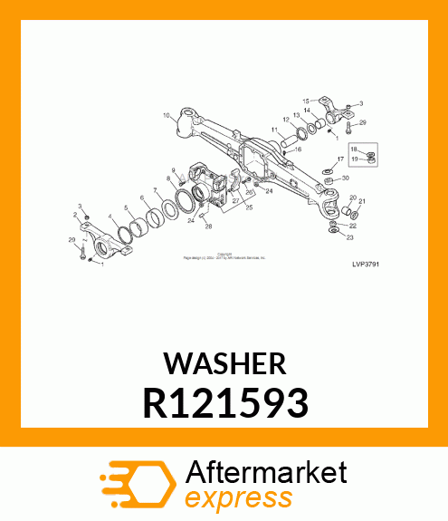 WASHER, BELLEVILLE R121593