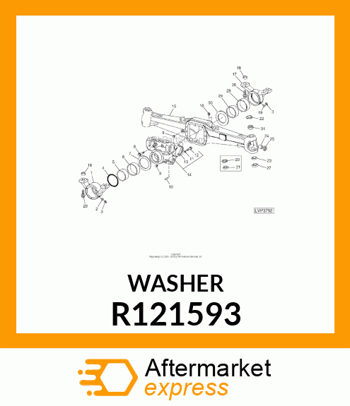 WASHER, BELLEVILLE R121593