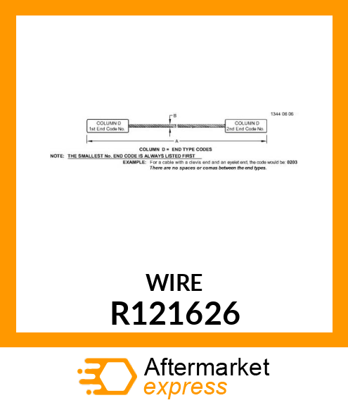 CABLE R121626