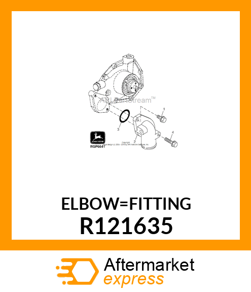 ELBOW FITTING R121635