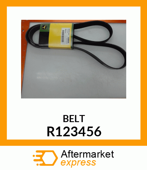 Spare part R123456 + Belt