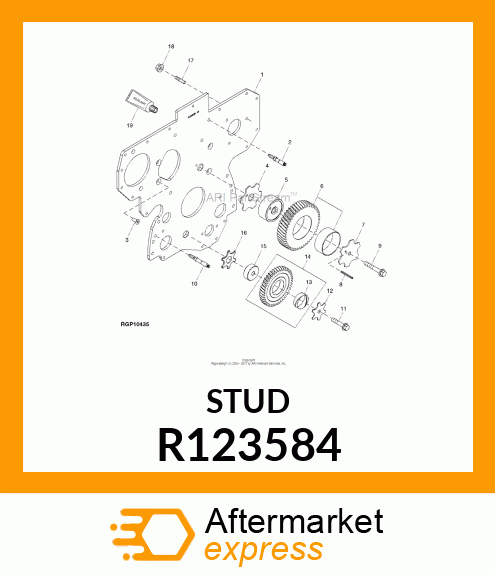 STUD R123584