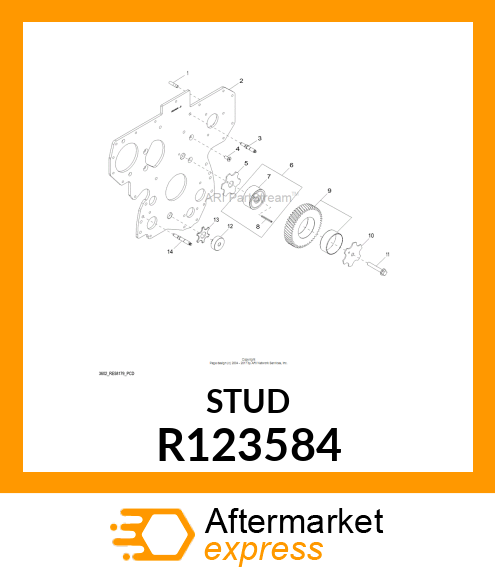 STUD R123584