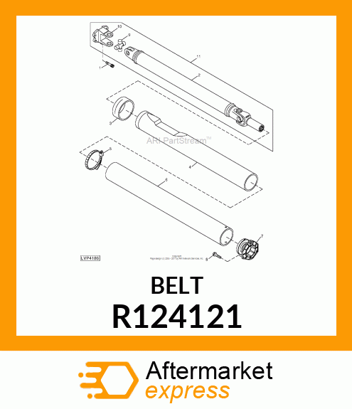 BUSHING, GROMMET, FRONT SHIELD R124121