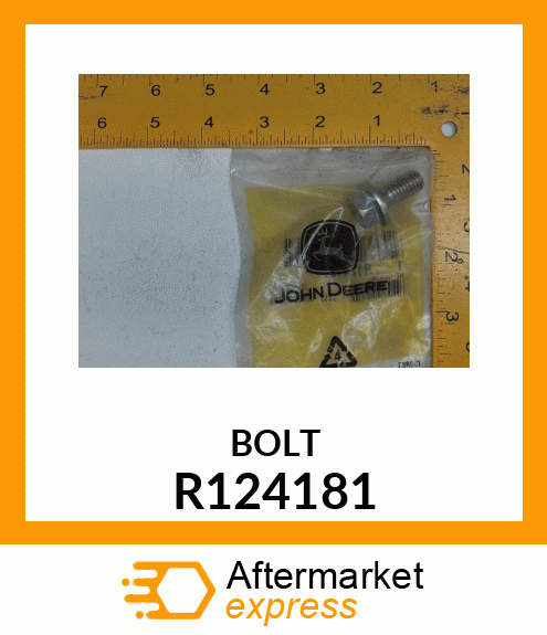 BOLT, TAPERED SHOULDER R124181