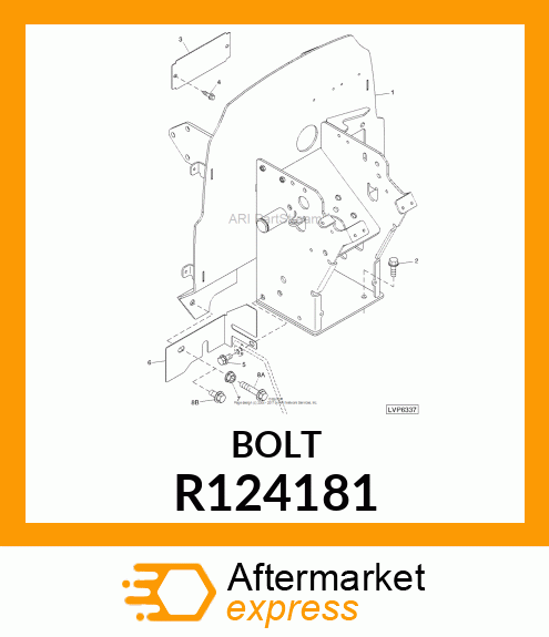 BOLT, TAPERED SHOULDER R124181