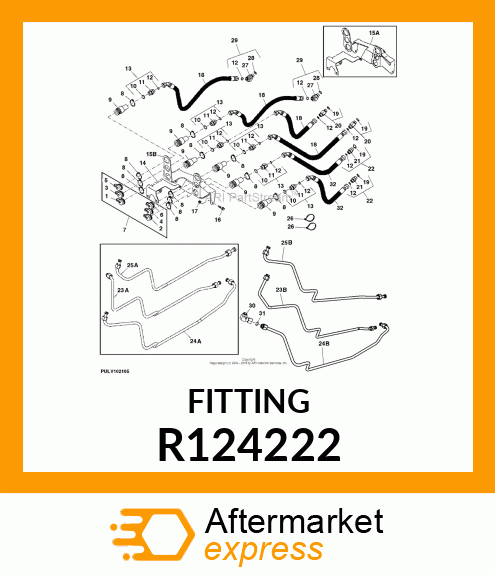 ADAPTER, STRAIGHT, SPECIAL R124222