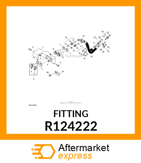 ADAPTER, STRAIGHT, SPECIAL R124222