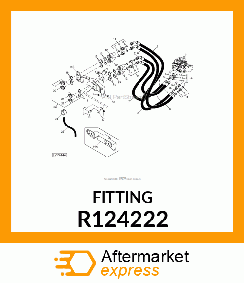 ADAPTER, STRAIGHT, SPECIAL R124222