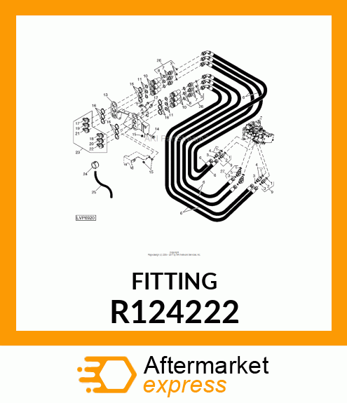 ADAPTER, STRAIGHT, SPECIAL R124222