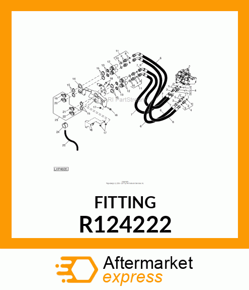 ADAPTER, STRAIGHT, SPECIAL R124222