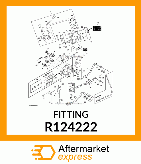 ADAPTER, STRAIGHT, SPECIAL R124222