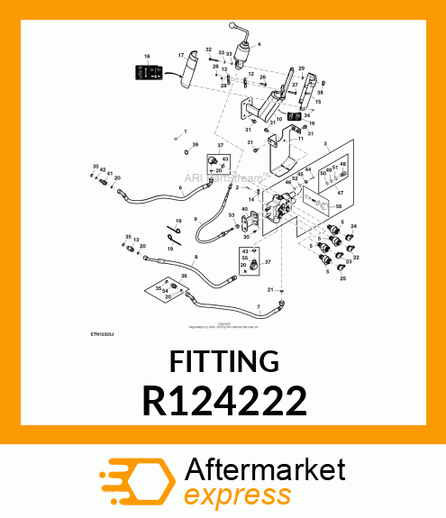 ADAPTER, STRAIGHT, SPECIAL R124222