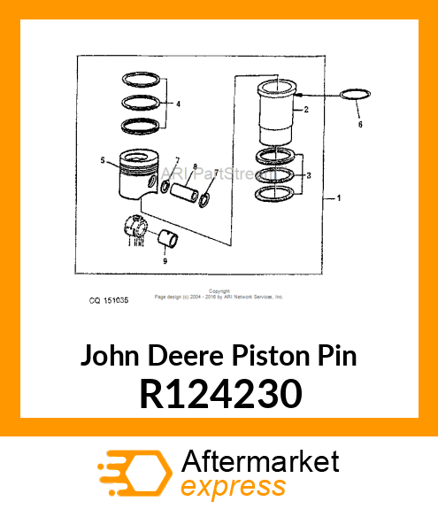 PISTON PIN R124230