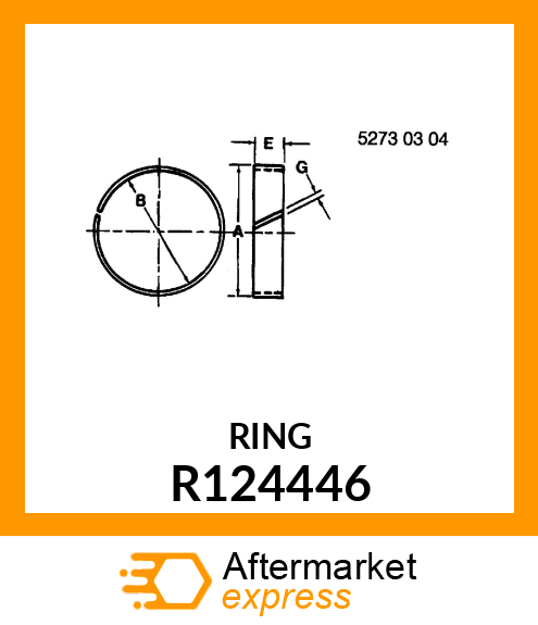 RING,COUPLER RETAINING R124446