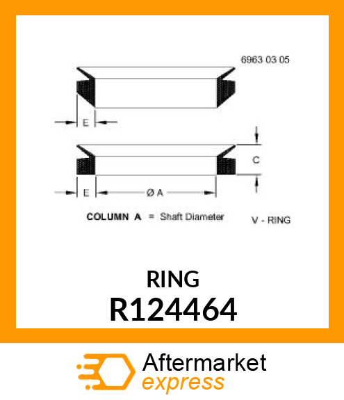 RING, WIPER R124464