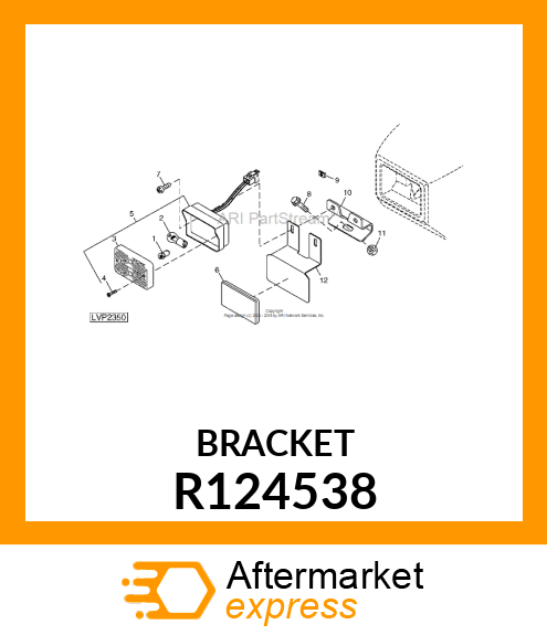 BRACKET R124538