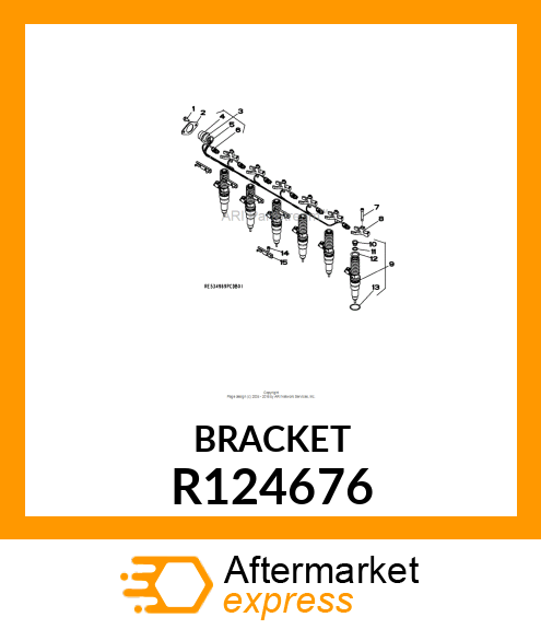 BRACKET,EUI CONNECTOR R124676