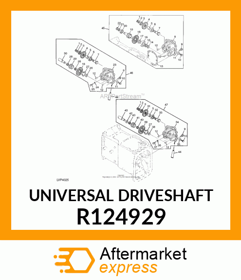 Universal Driveshaft R124929