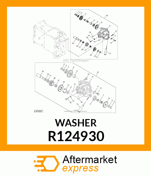 WASHER, WASHER R124930