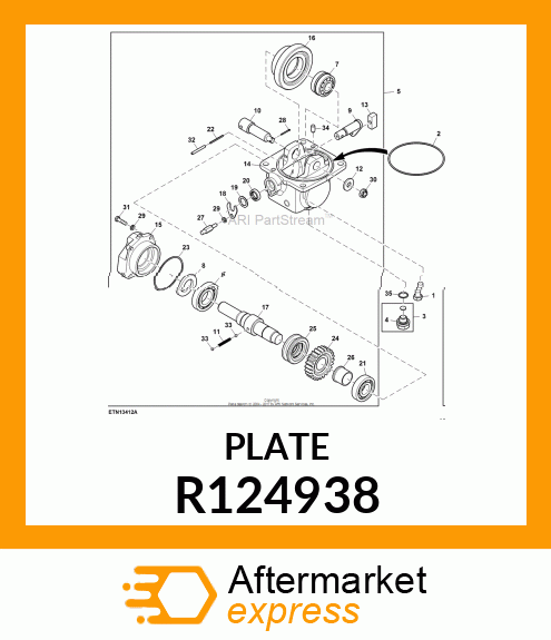 PLATE, PLATE R124938