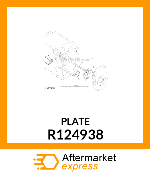 PLATE, PLATE R124938