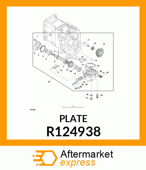 PLATE, PLATE R124938