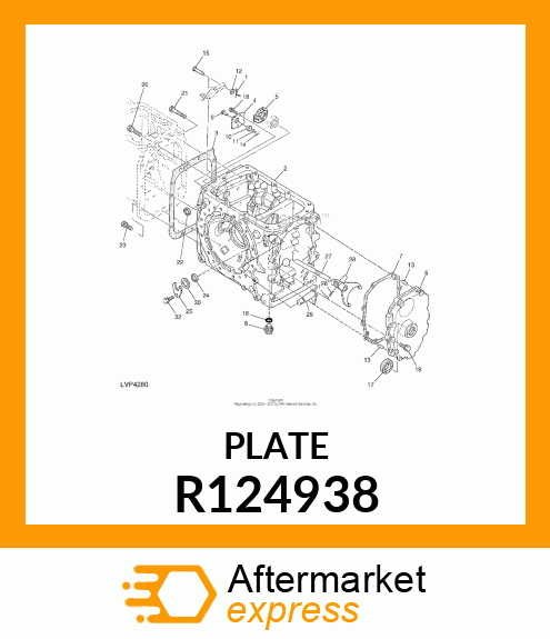 PLATE, PLATE R124938