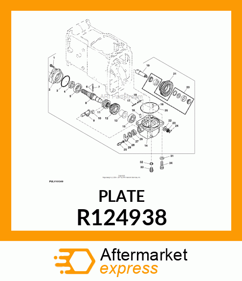 PLATE, PLATE R124938