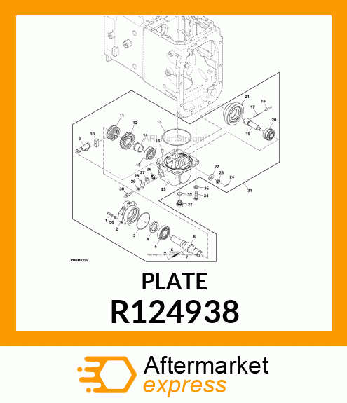 PLATE, PLATE R124938