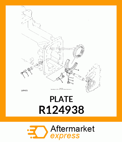 PLATE, PLATE R124938