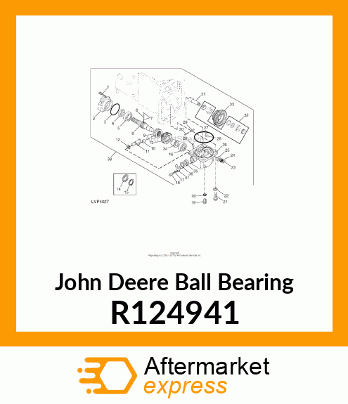 BALL BEARING R124941