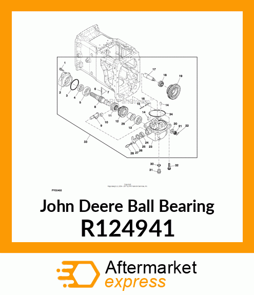 BALL BEARING R124941