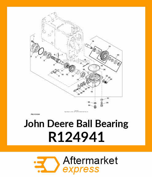 BALL BEARING R124941