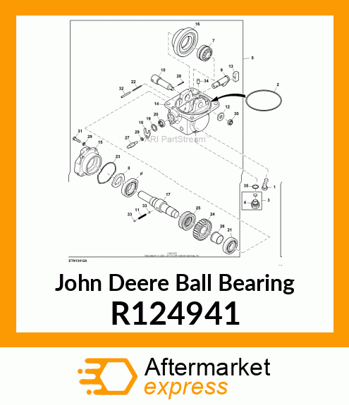 BALL BEARING R124941
