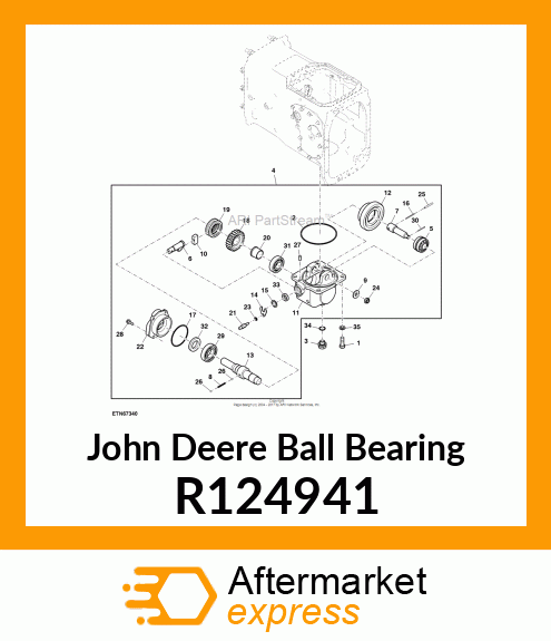 BALL BEARING R124941