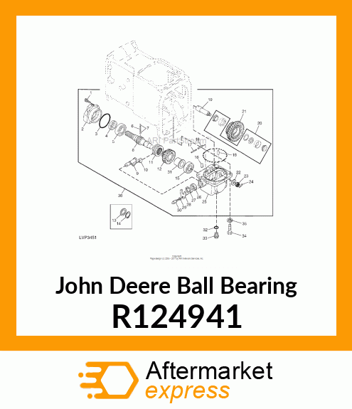 BALL BEARING R124941