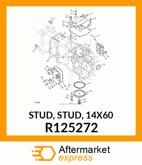 STUD, STUD, 14X60 R125272