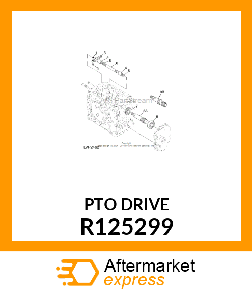 PTO DRIVE R125299