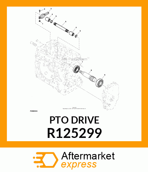 PTO DRIVE R125299