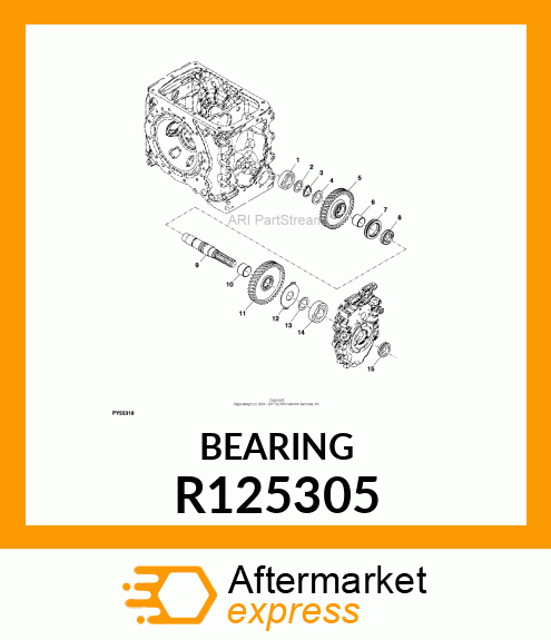 SHIFTER, SHIFTER, PTO R125305