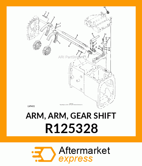 ARM, ARM, GEAR SHIFT R125328