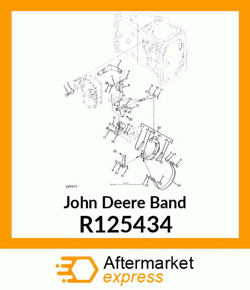 BAND, BAND, BRAKE R125434