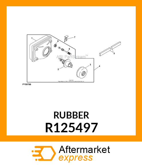 DEFLECTOR, BAFFLE R125497