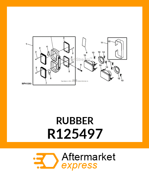 DEFLECTOR, BAFFLE R125497