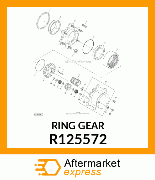 RING GEAR R125572