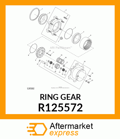 RING GEAR R125572