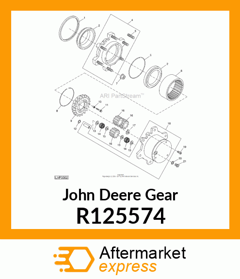 GEAR, PLANETARY R125574