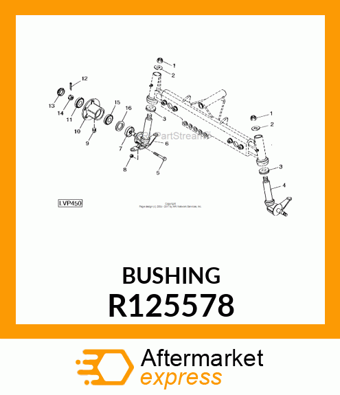 BUSHING R125578