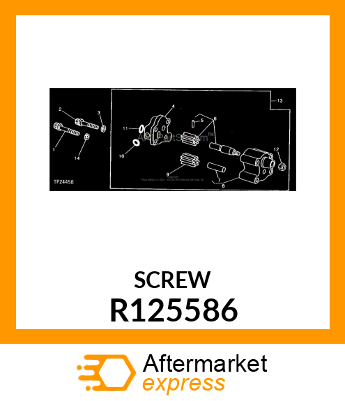 SCREW,SPECIAL CAP R125586